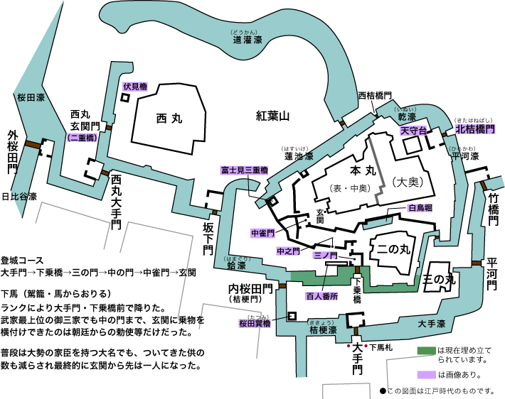 江戸城図面